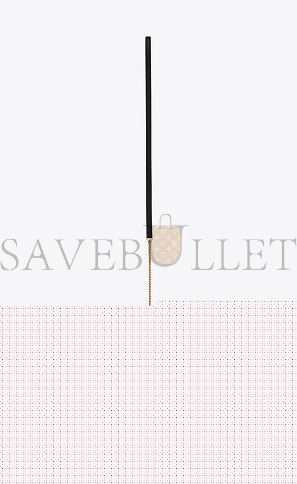 YSL CASSANDRE PHONE HOLDER WITH STRAP IN SMOOTH LEATHER 6350950U40J1000 (18*11*2.5cm)