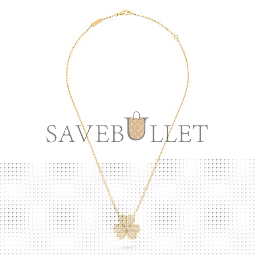 VAN CLEEF ARPELS FRIVOLE PENDANT, LARGE MODEL - YELLOW GOLD, DIAMOND  VCARP0J700