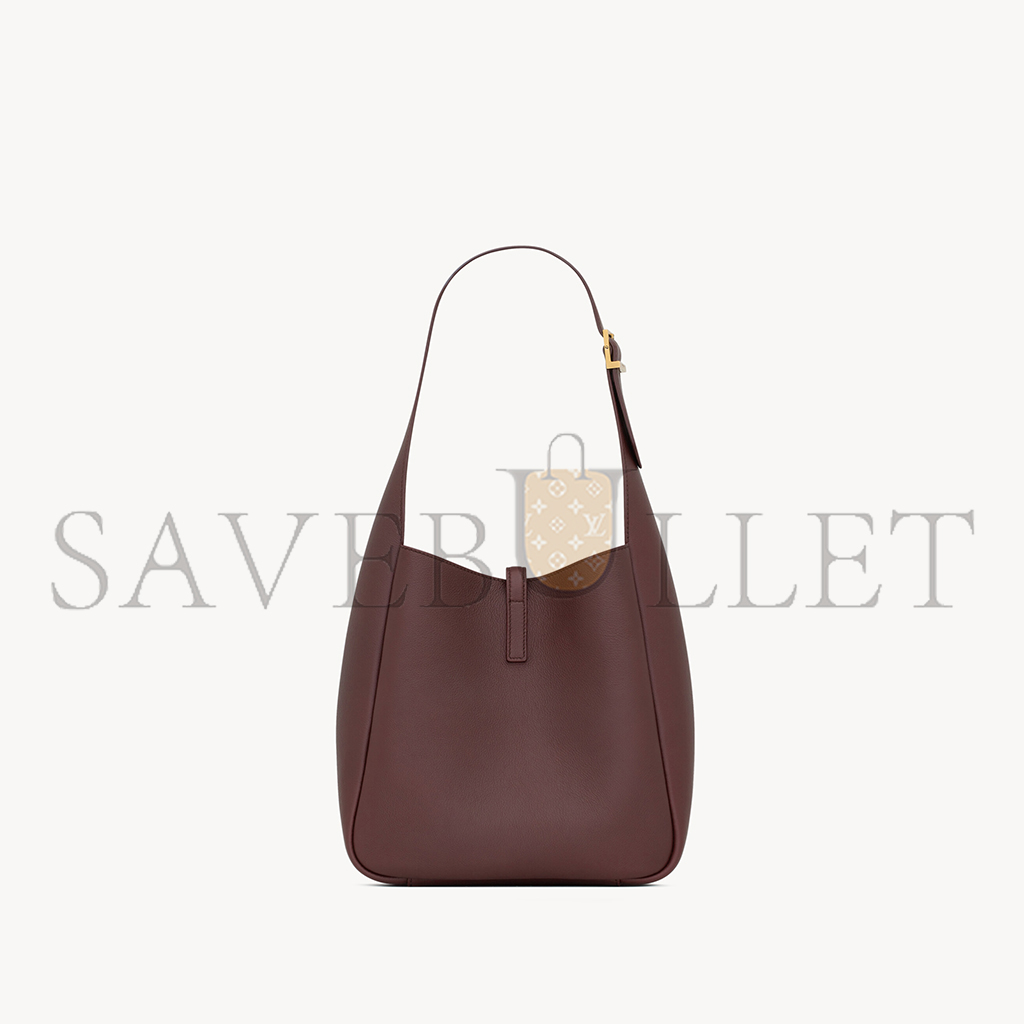 ysl le 5 À 7 S*pple small in grained leather 713938aaauq6475 (23*22*8cm)