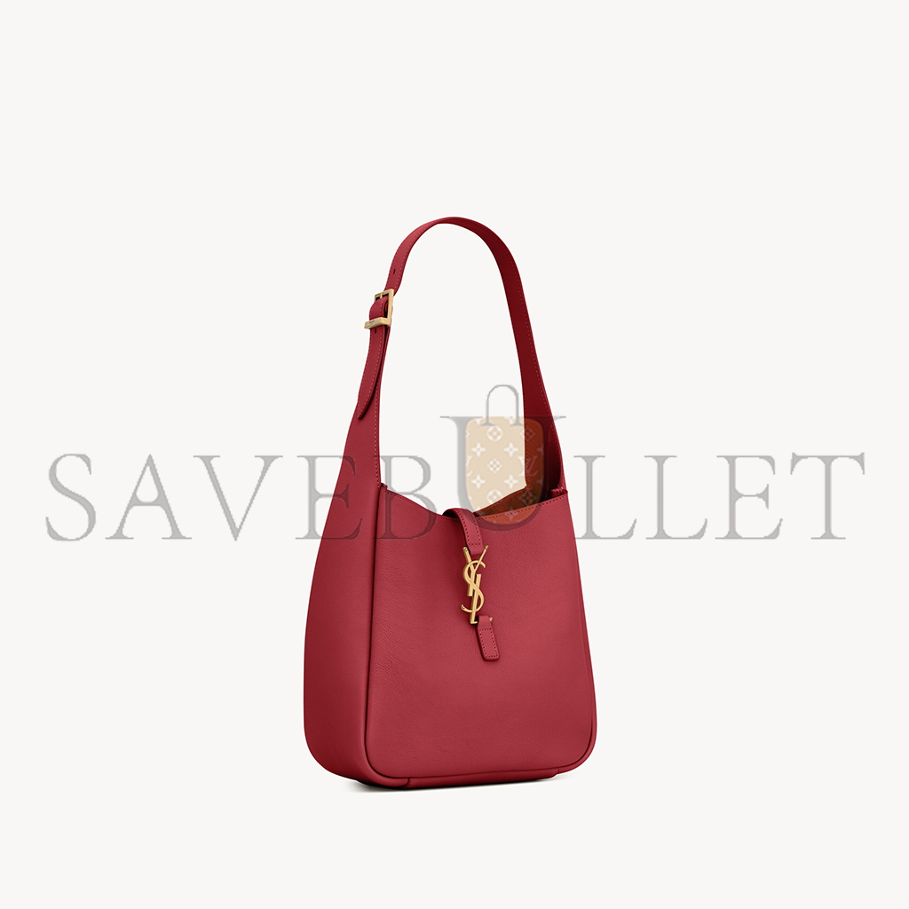 ysl le 5 À 7 S*pple small in grained leather 713938aaauq6937 (23*22*8cm)