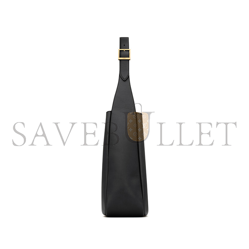 ysl le 5 À 7 S*pple large in grained leather 753837aaauq1000 (30*31*13cm)