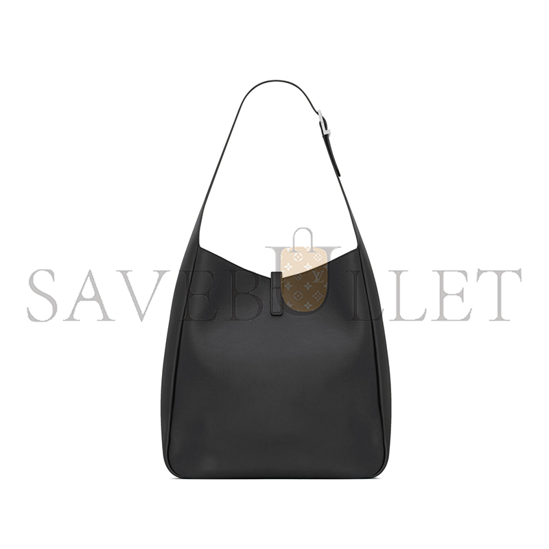 ysl le 5 À 7 S*pple large in grained leather 753837aacqg1000 (30*28*11cm)