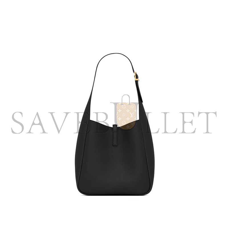 ysl le 5 À 7 S*pple small in grained leather 713938aaauq1000 (23*22*8.5cm)