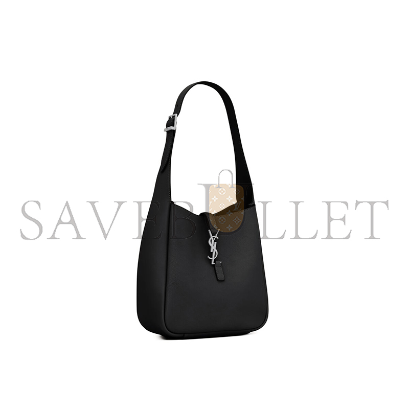 ysl le 5 À 7 S*pple small in grained leather 713938aacqg1000 (23*22*8.5cm)