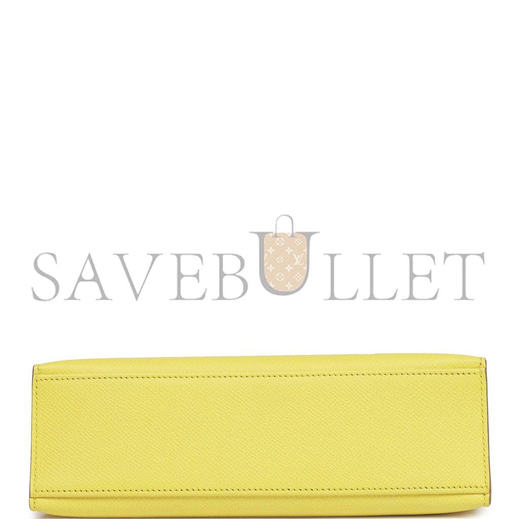 H**mes kelly pochette soufre epsom gold hardware  (22*12*13cm)