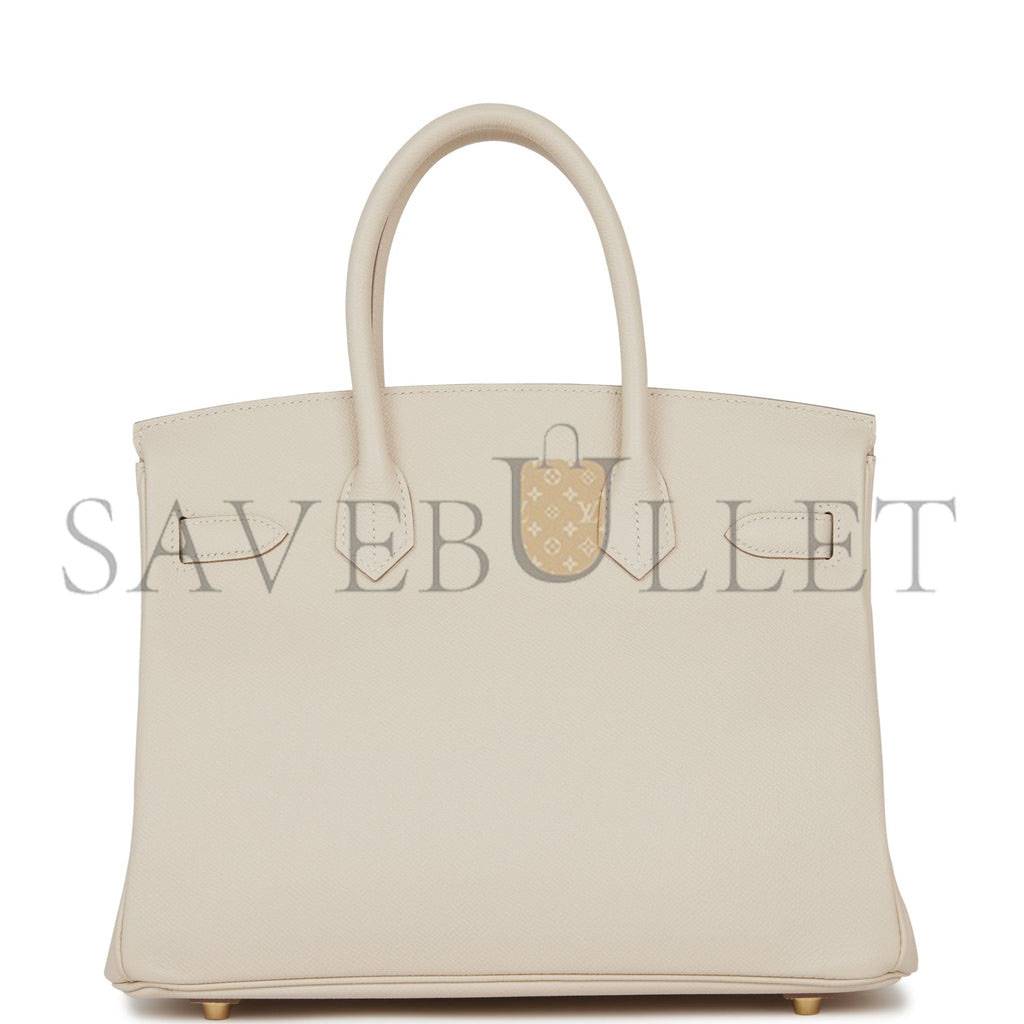 H**mes birkin 30 craie epsom gold hardware (30cm)