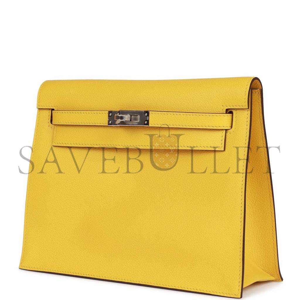H**mes kelly danse lime evercolor palladium hardware  (22*16*7cm)
