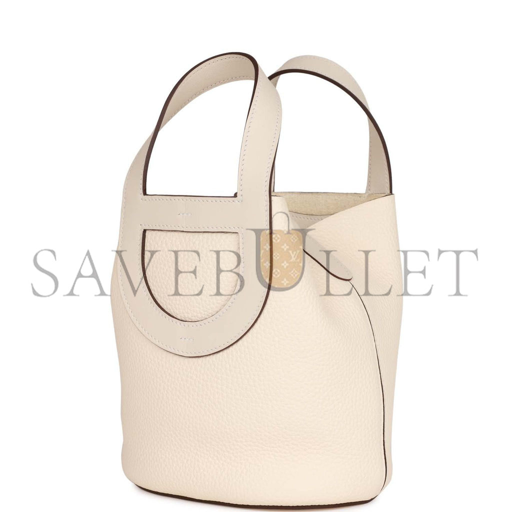H**mes in-the-loop 18 nata clemence and swift palladium hardware  (17cm)