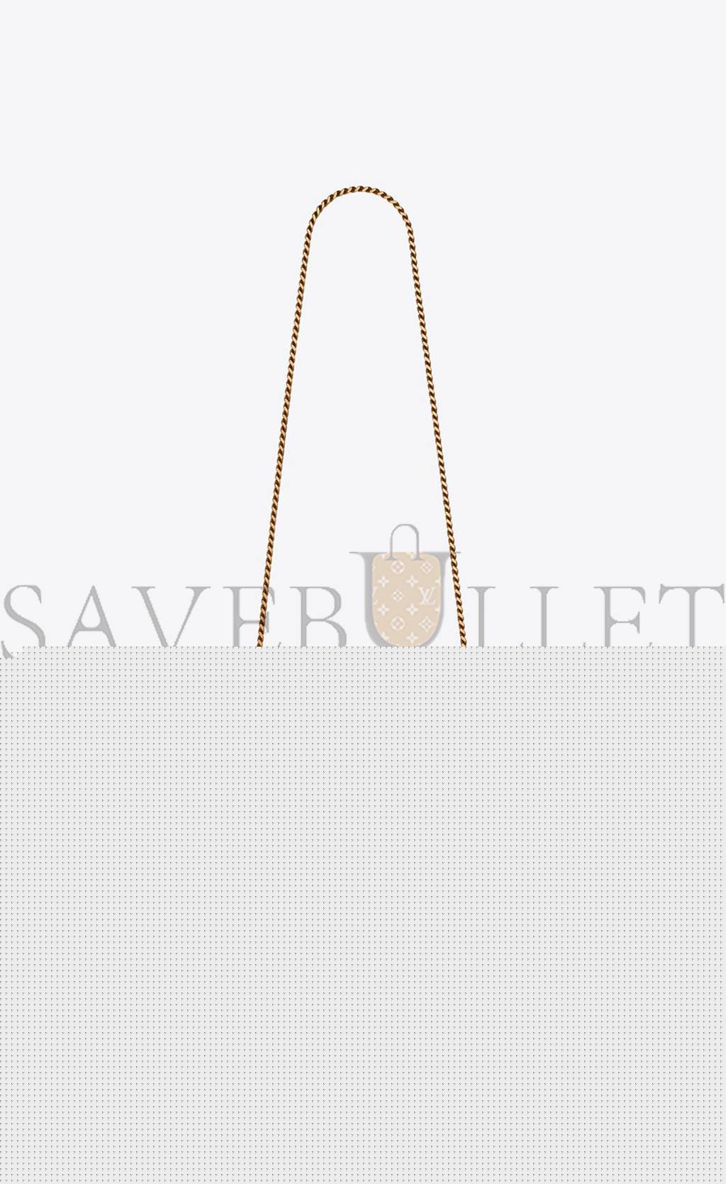 YSL KATE MEDIUM CHAIN BAG IN GRAIN DE POUDRE EMBOSSED LEATHER 364021BOW0W7019 (24*14.5*5.5cm)