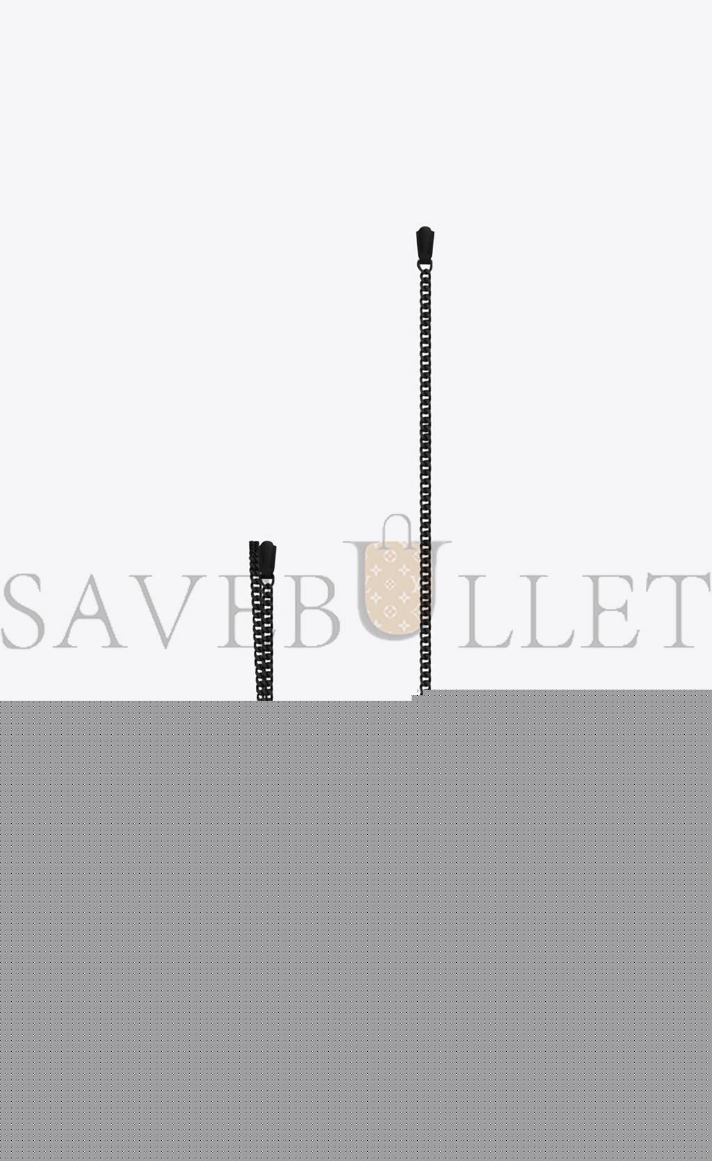 YSL SUNSET MEDIUM CHAIN BAG IN SMOOTH LEATHER 442906D420U1000 (22*16*6.5cm)