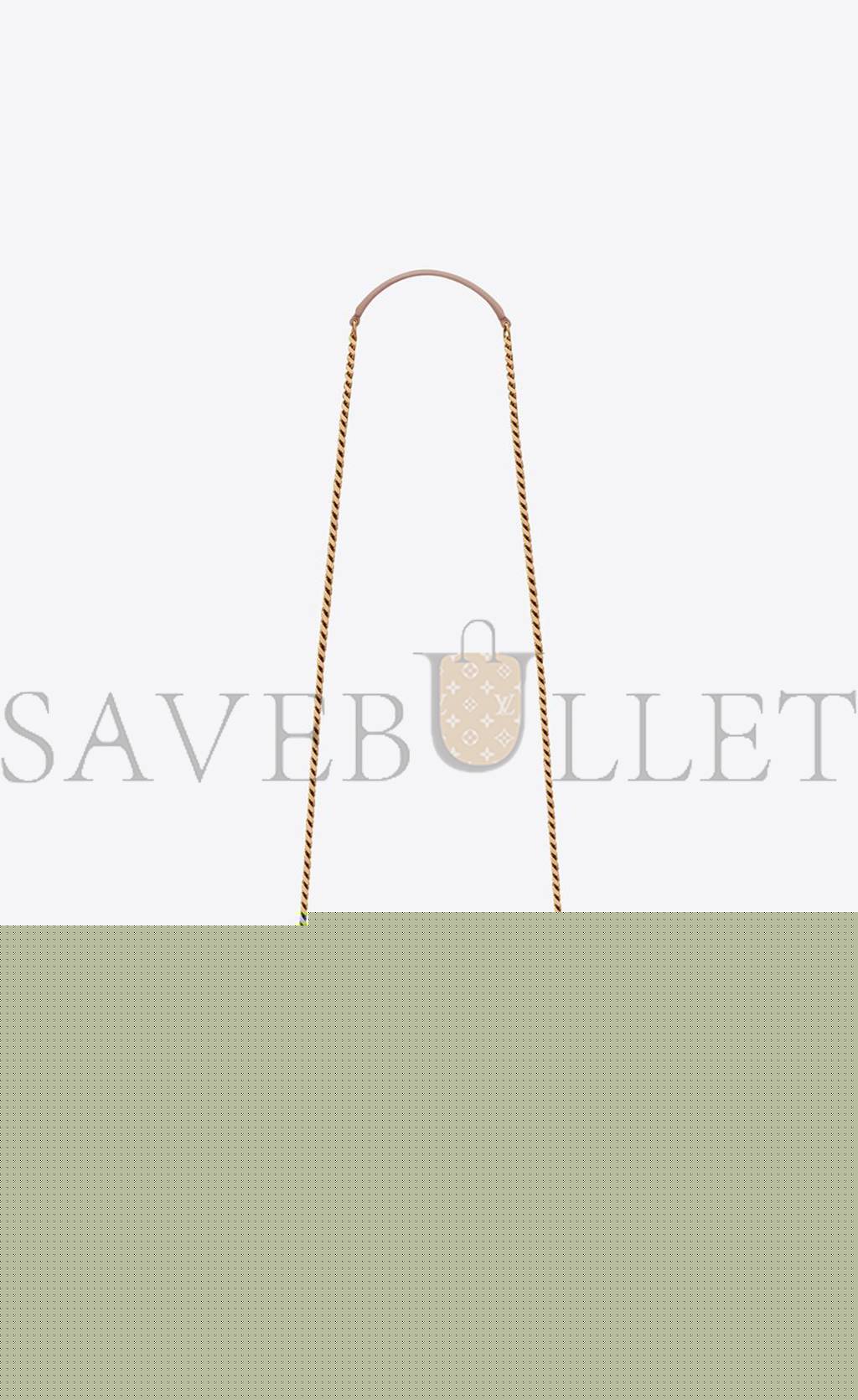 YSL SUNSET MEDIUM CHAIN BAG IN SMOOTH LEATHER 442906D420W2721 (22*16*6.5cm)