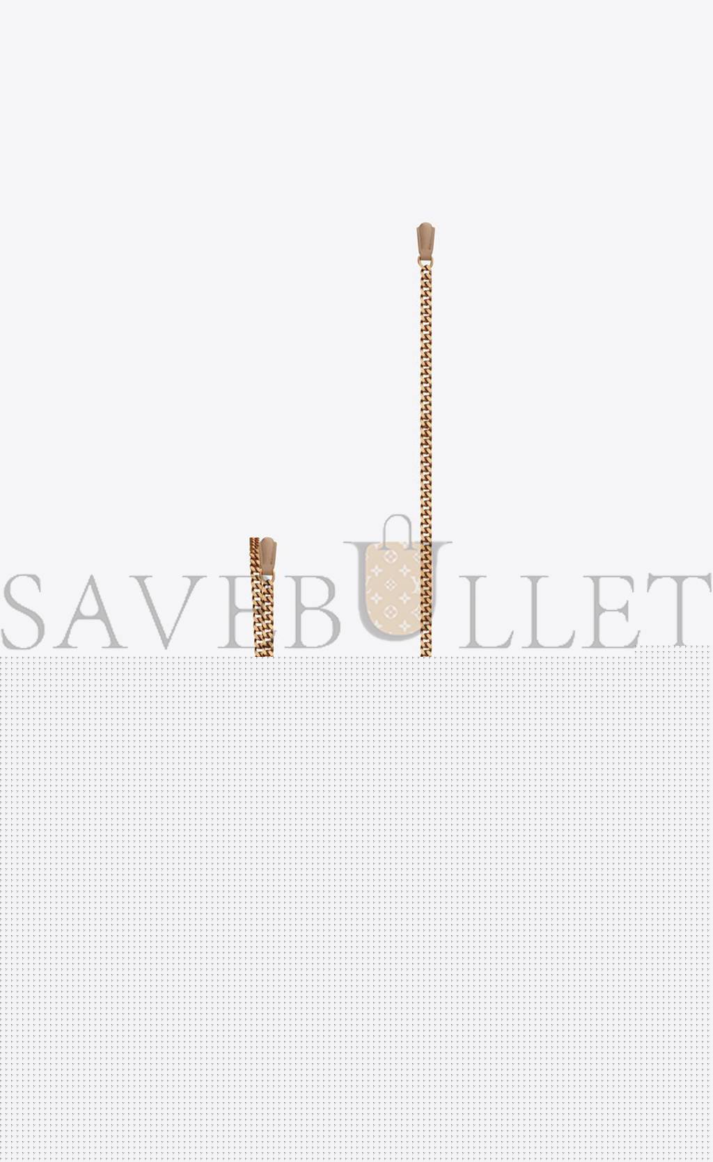 YSL SUNSET MEDIUM CHAIN BAG IN SMOOTH LEATHER 442906D420W2721 (22*16*6.5cm)