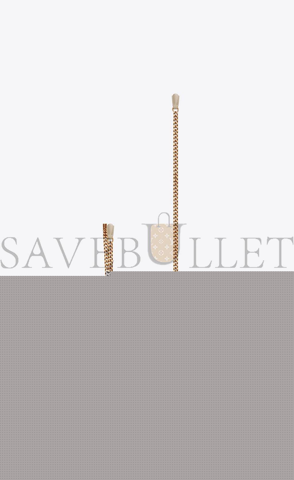 YSL SUNSET MEDIUM CHAIN BAG IN SMOOTH LEATHER 442906D420W9207 (22*16*6.5cm)