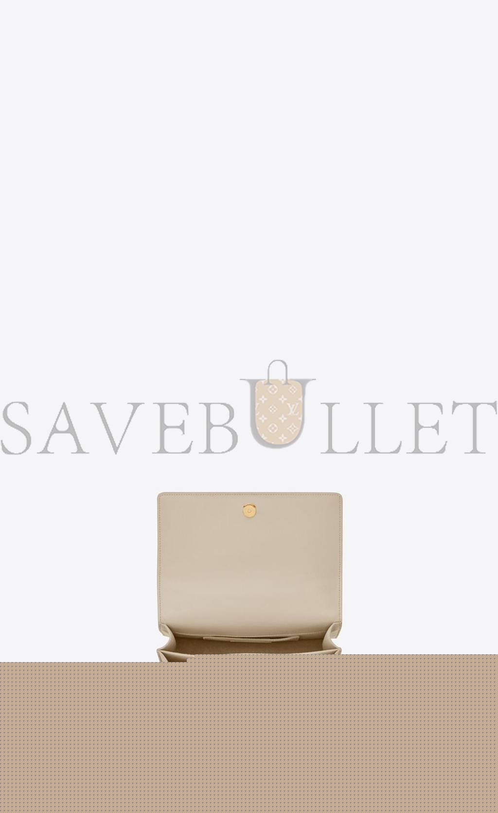 YSL SUNSET MEDIUM CHAIN BAG IN SMOOTH LEATHER 442906D420W9207 (22*16*6.5cm)