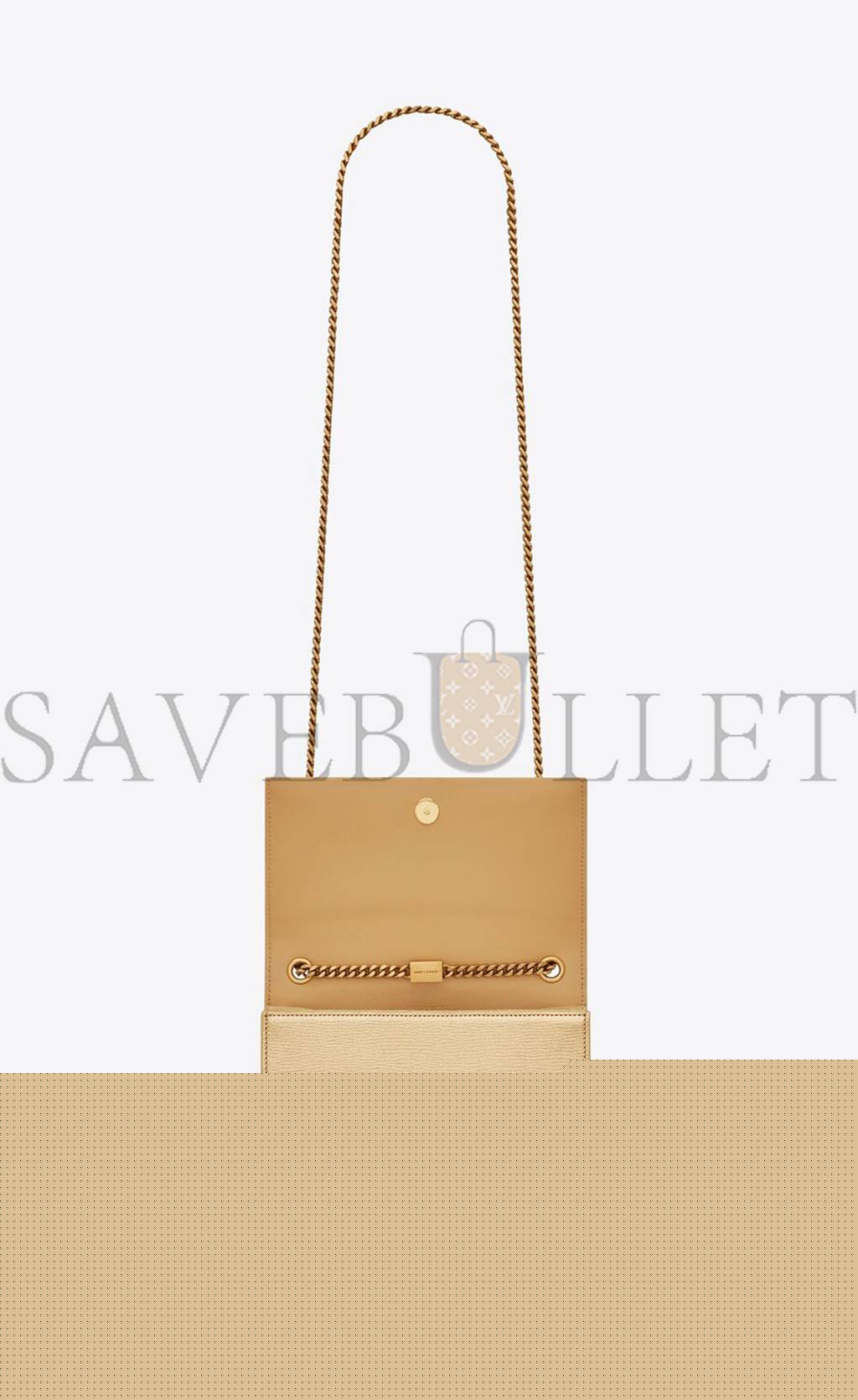 YSL SMALL KATE CHAIN BAG IN METALLIZED LEATHER 469390AAAKT8030 (20*12.5*5cm)