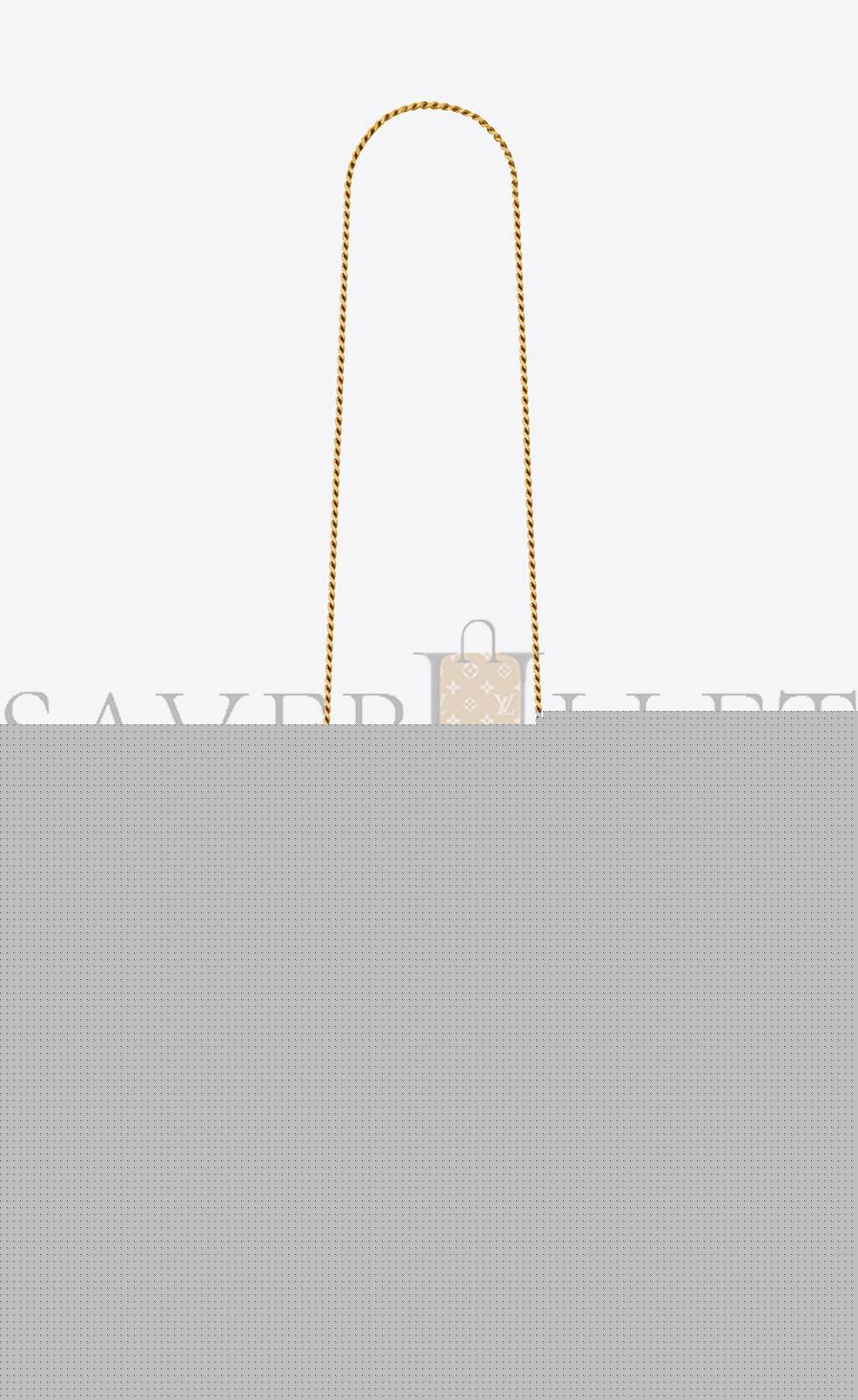 YSL KATE SMALL CHAIN BAG IN GRAIN DE POUDRE EMBOSSED LEATHER 469390BOW0J1000 (20*12.5*5cm)