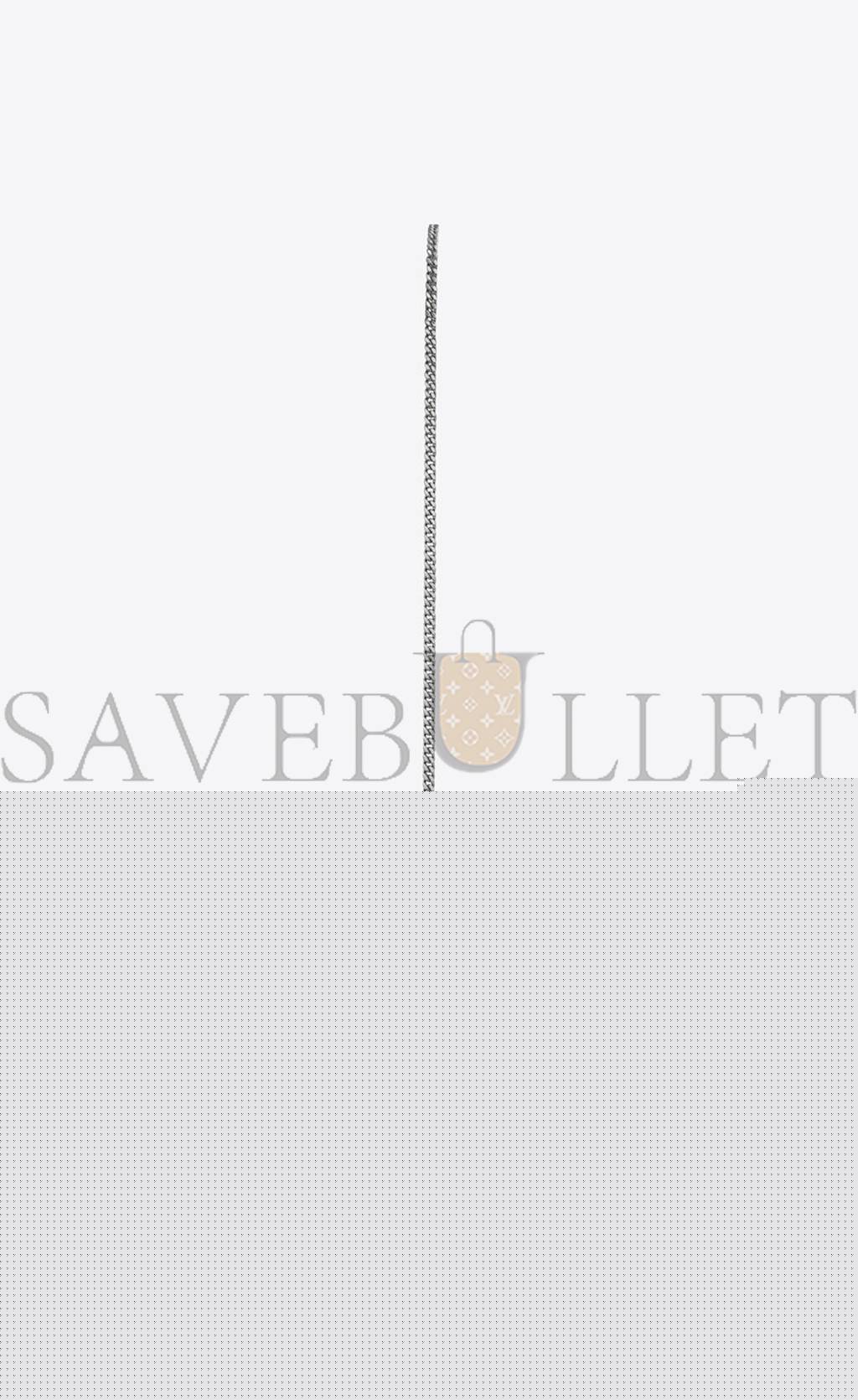 YSL KATE SMALL CHAIN BAG WITH TASSEL IN CHEVRON PATENT LEATHER 474366AAAWI1000 (20*12.5*5cm)