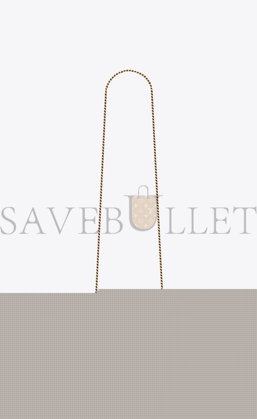 YSL KATE SMALL CHAIN BAG WITH TASSEL IN GRAIN DE POUDRE EMBOSSED LEATHER 474366BOW0J1000 (20*12.5*5cm)