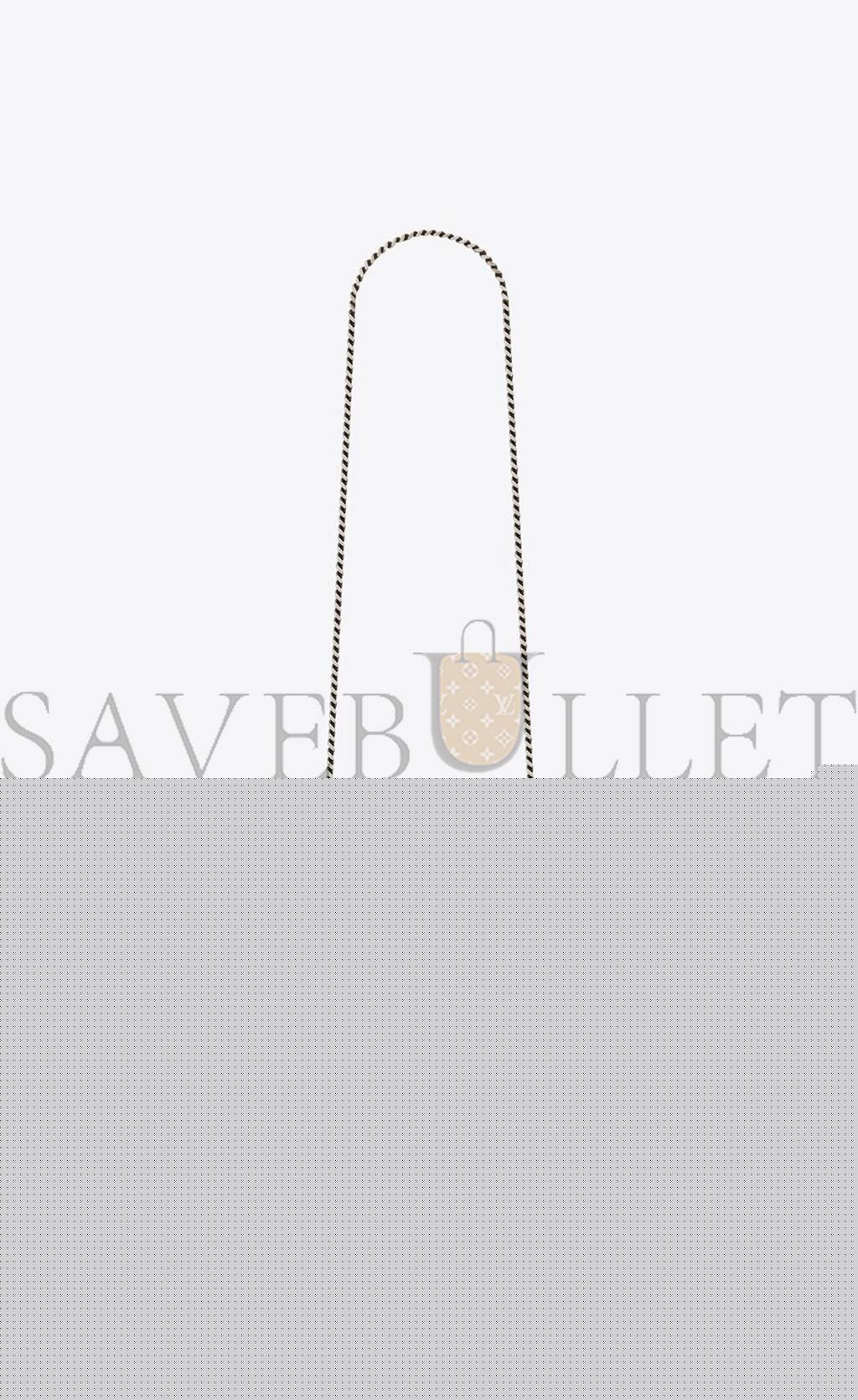 YSL KATE SMALL CHAIN BAG WITH TASSEL IN CROCODILE-EMBOSSED SHINY LEATHER 474366DND0N1000 (20*12.5*5cm)