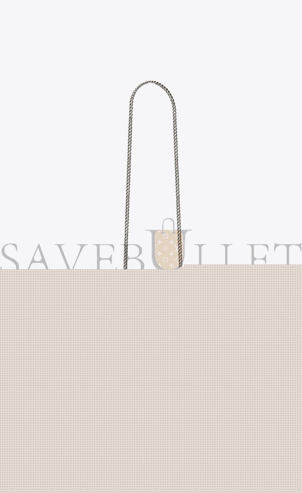 YSL KATE SMALL CHAIN BAG WITH TASSEL IN CROCODILE-EMBOSSED SHINY LEATHER 474366DND0N1000 (20*12.5*5cm)