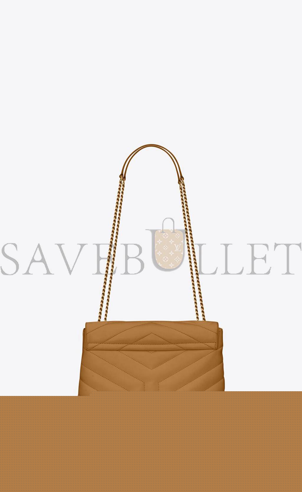 YSL LOULOU SMALL CHAIN BAG IN QUILTED LEATHER 494699DV7272516 (23*17*9cm)