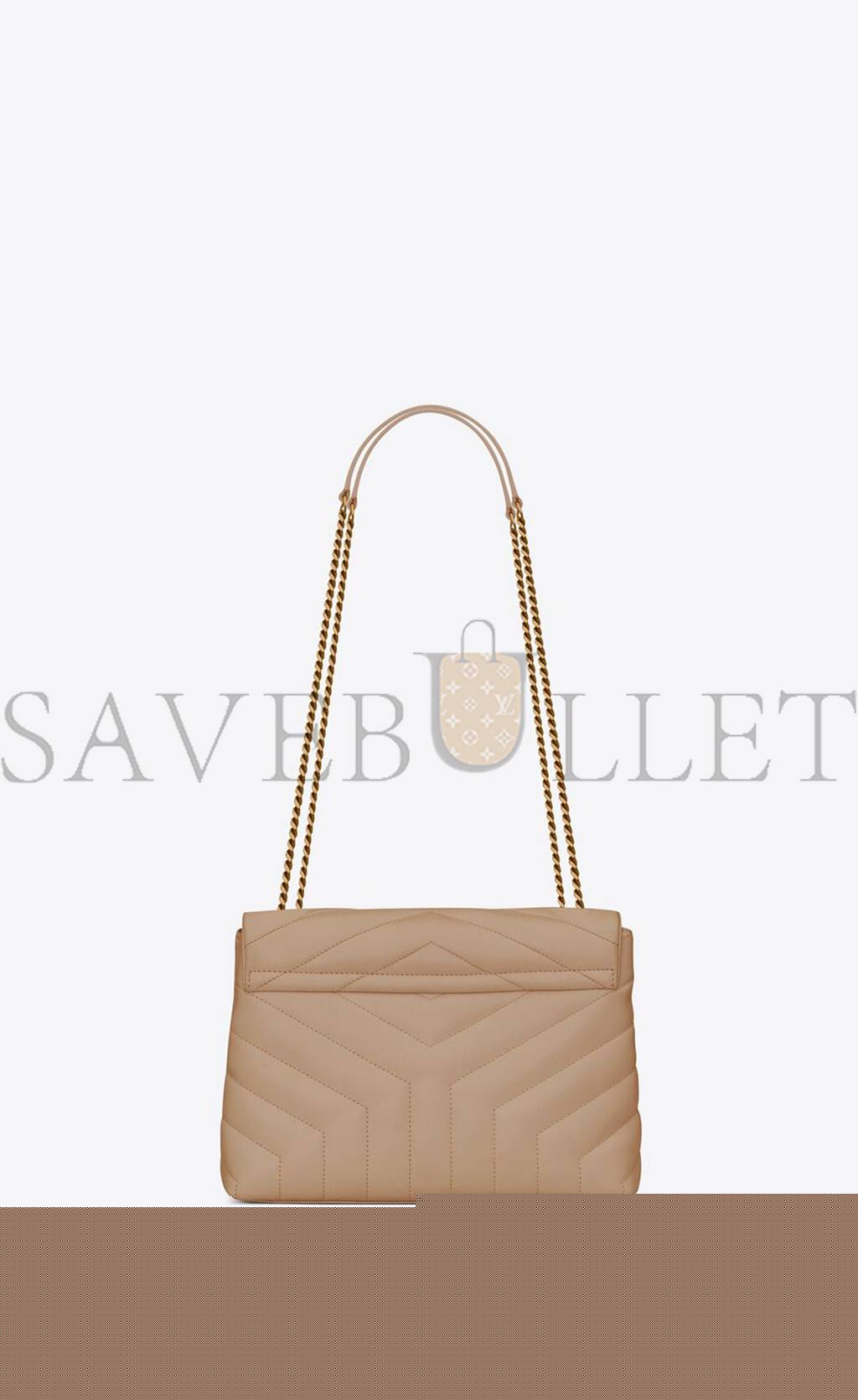 YSL LOULOU SMALL CHAIN BAG IN QUILTED LEATHER 494699DV7272721 (23*17*9cm)