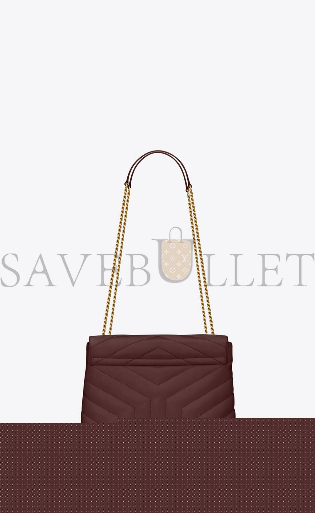 YSL LOULOU SMALL CHAIN BAG IN QUILTED &QUOT;Y&QUOT; LEATHER 494699DV7276475 (23*17*9cm)