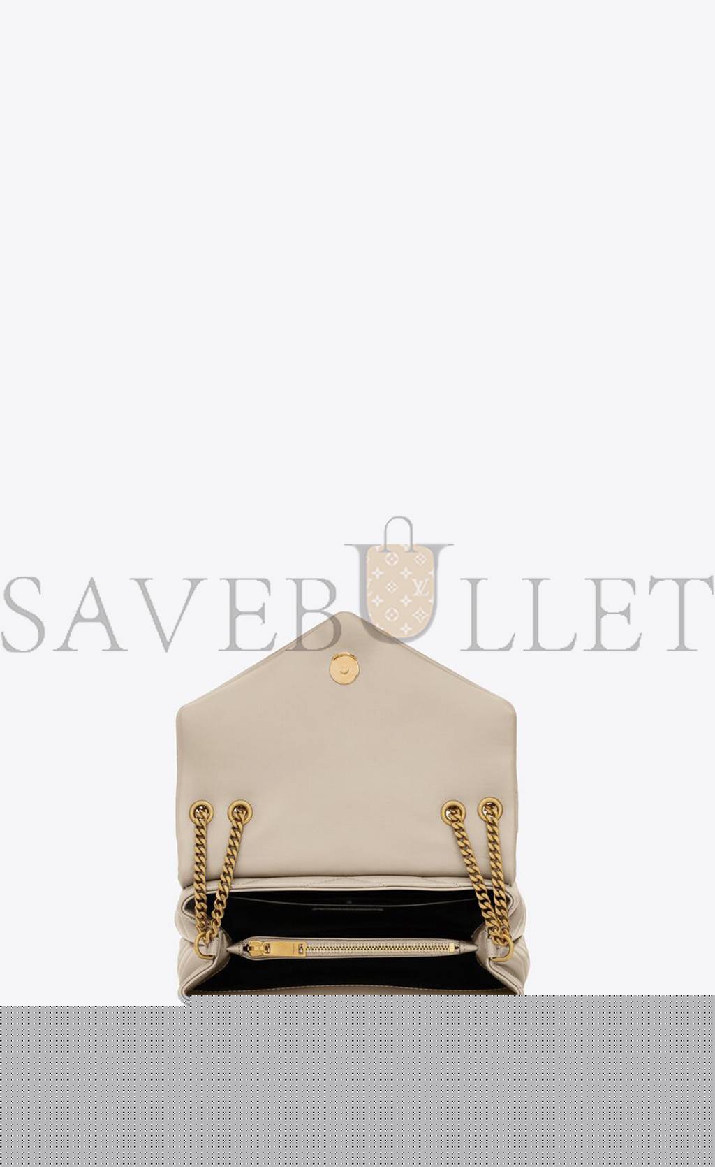 YSL LOULOU SMALL CHAIN BAG IN QUILTED &QUOT;Y&QUOT; LEATHER 494699DV7279207 (23*17*9cm)