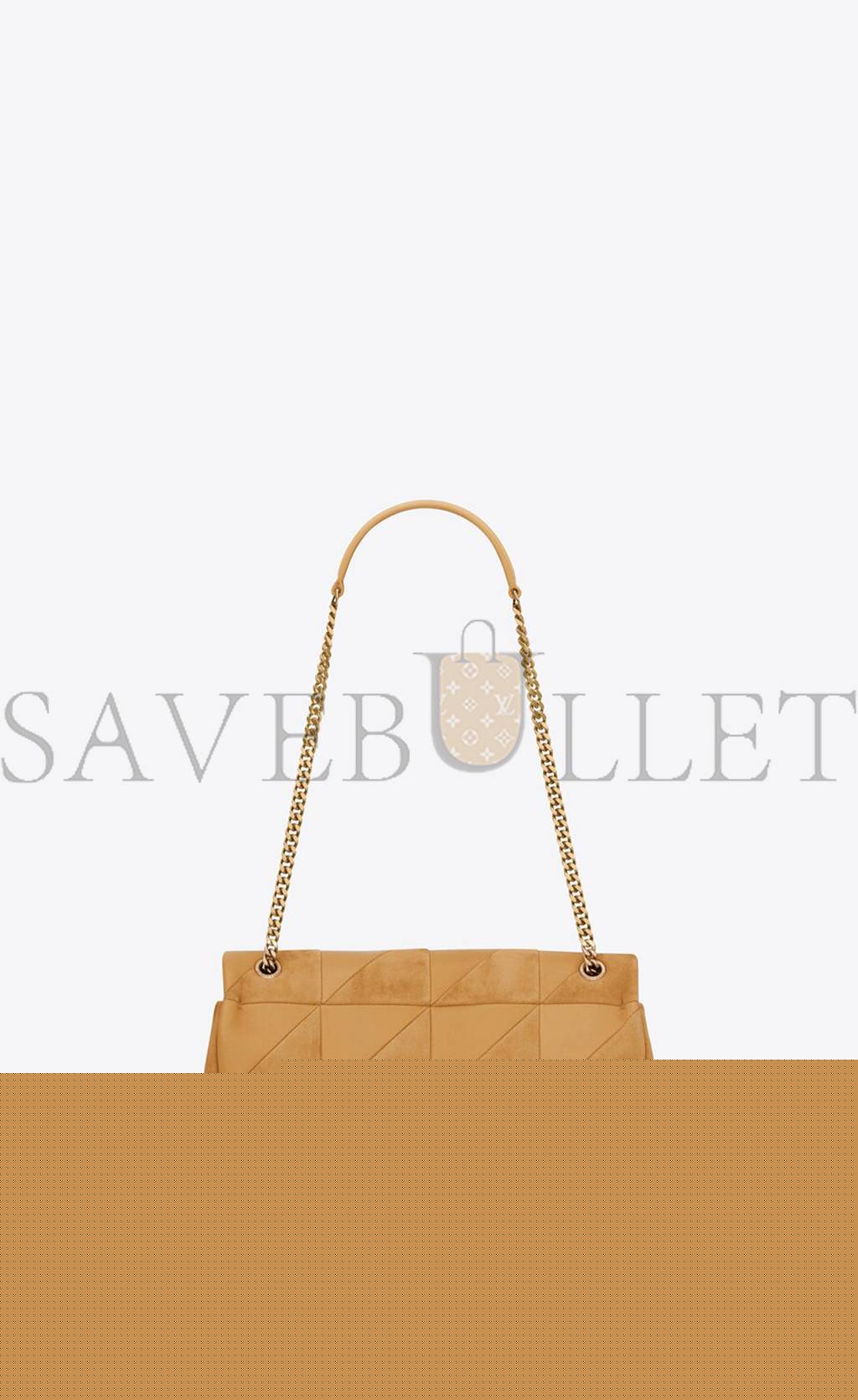 YSL JAMIE MEDIUM CHAIN BAG &QUOT;CARR&EACUTE; RIVE GAUCHE&QUOT; IN LAMBSKIN AND SUEDE&QUOT; IN LAMBSKIN AND SUEDE 515821COPP77019 (25*15*7.5cm)