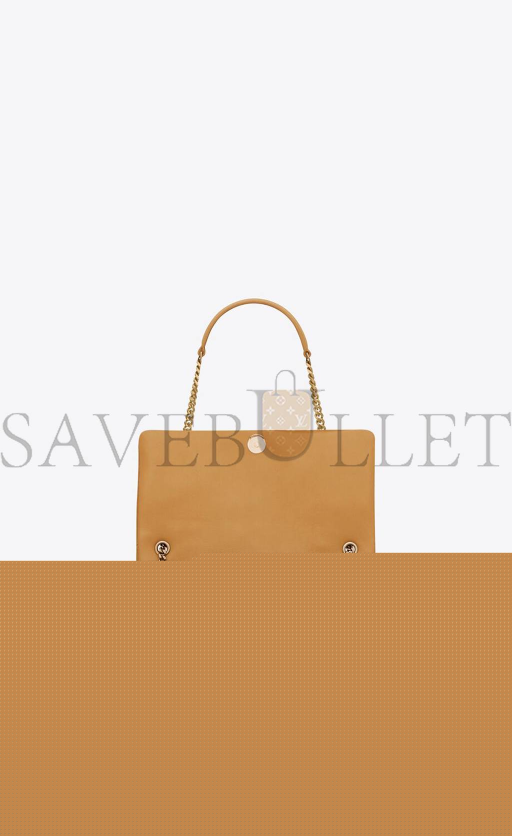 YSL JAMIE MEDIUM CHAIN BAG &QUOT;CARR&EACUTE; RIVE GAUCHE&QUOT; IN LAMBSKIN AND SUEDE&QUOT; IN LAMBSKIN AND SUEDE 515821COPP77019 (25*15*7.5cm)