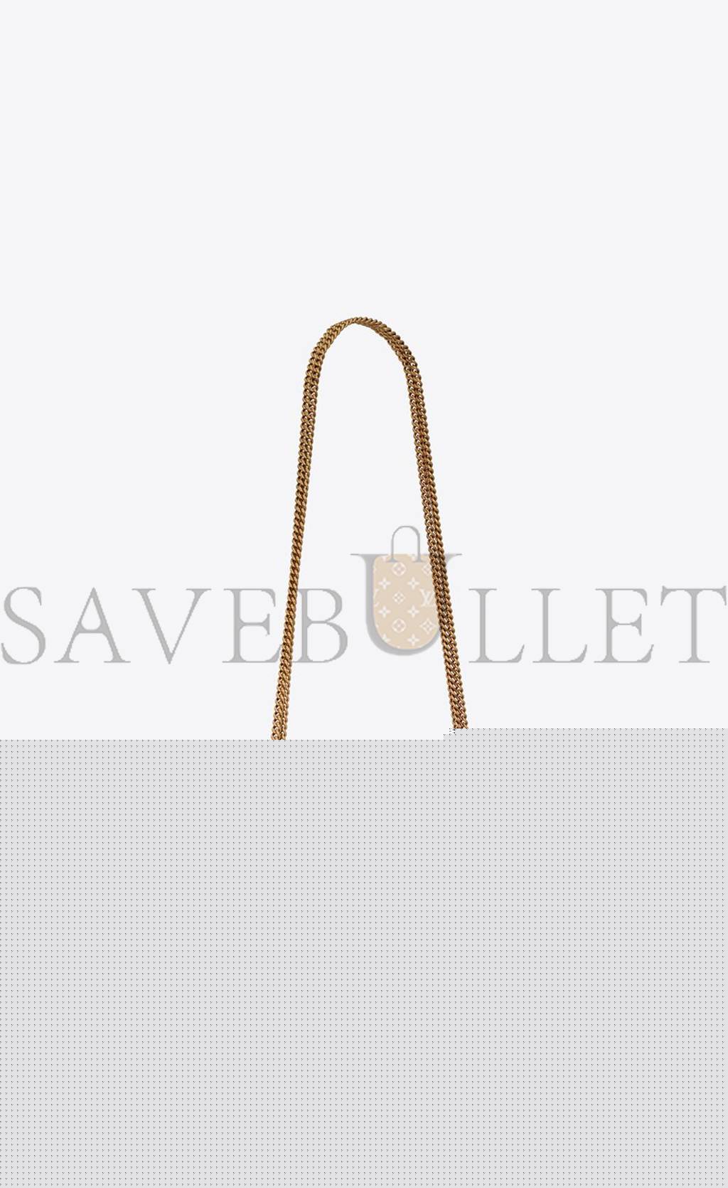 YSL CASSANDRA MEDIUM CHAIN BAG IN CROCODILE-EMBOSSED SHINY LEATHER 532750DND0J2721 (22*16.5*5.5cm)