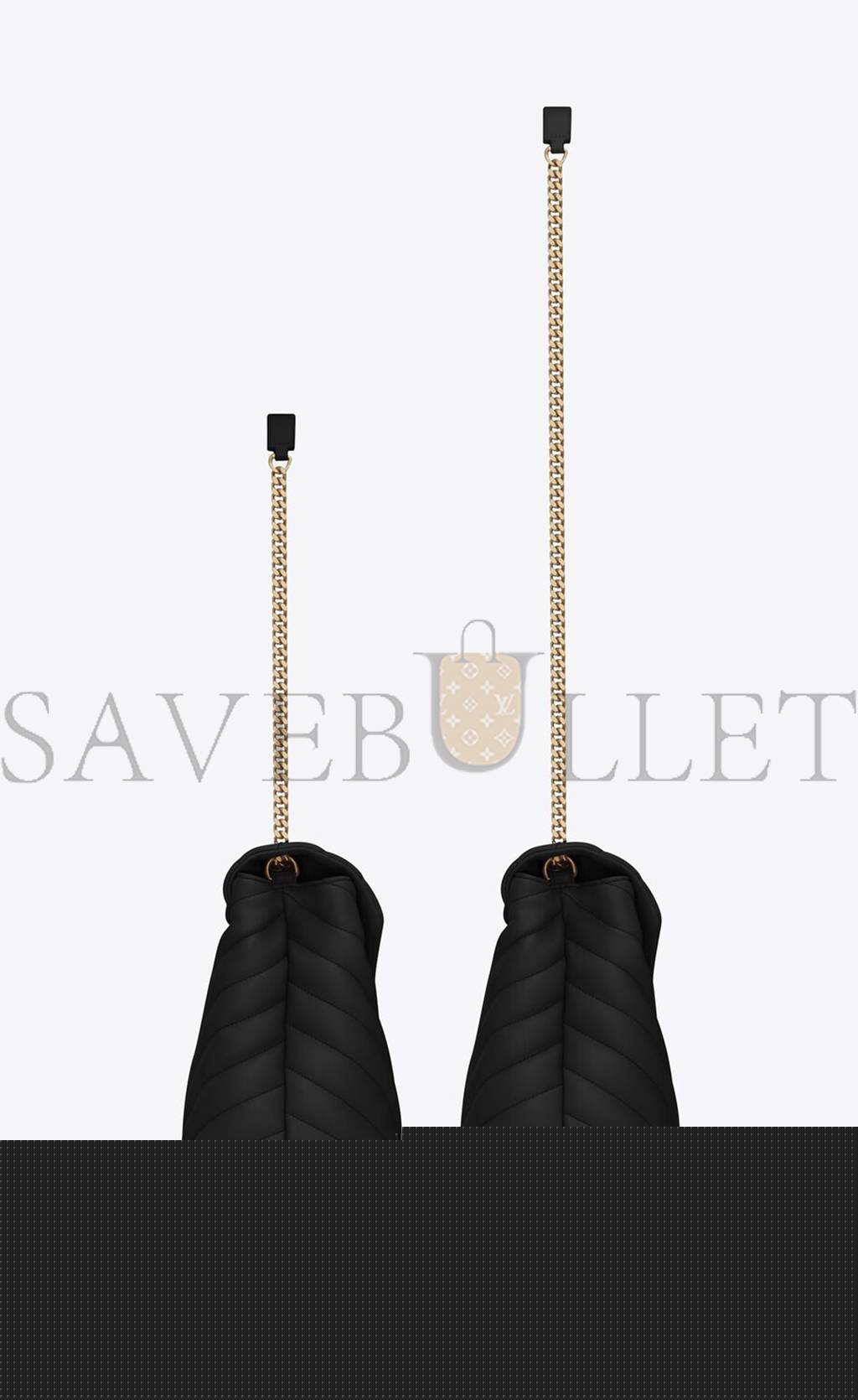 YSL LOULOU MEDIUM CHAIN BAG IN QUILTED LEATHER 574946DV7271000 (32*22*12cm)