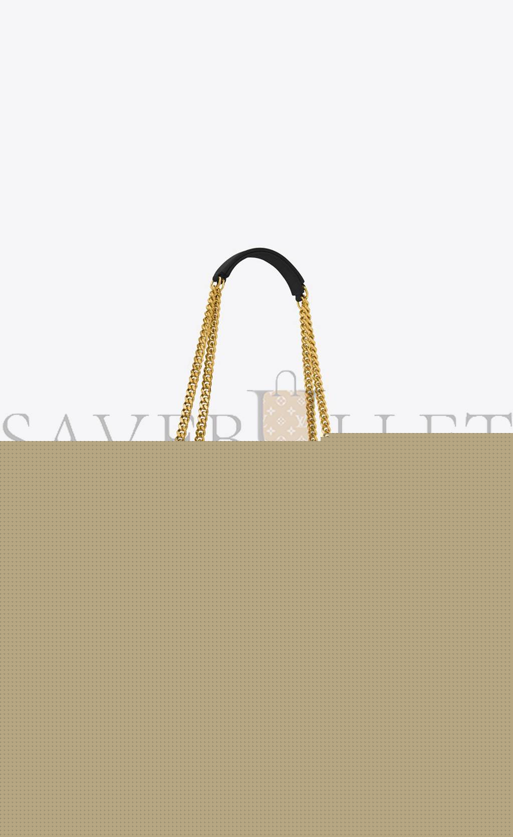YSL LOULOU MEDIUM CHAIN BAG IN QUILTED LEATHER 574946DV7271000 (32*22*12cm)