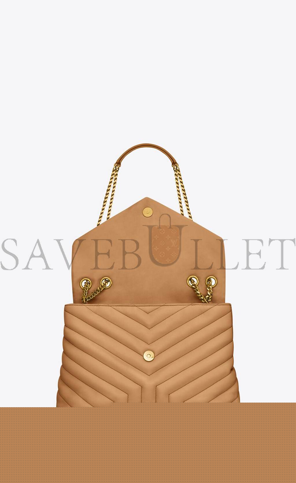 YSL LOULOU MEDIUM CHAIN BAG IN QUILTED LEATHER 574946DV7272357 (32*22*12cm)