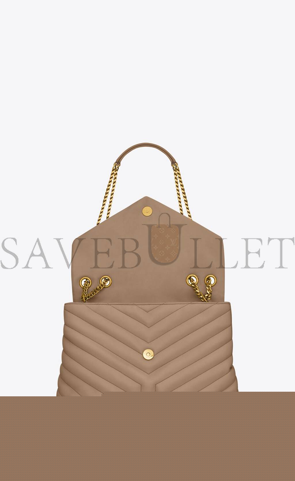 YSL LOULOU MEDIUM CHAIN BAG IN QUILTED LEATHER 574946DV7272826 (32*22*12cm)