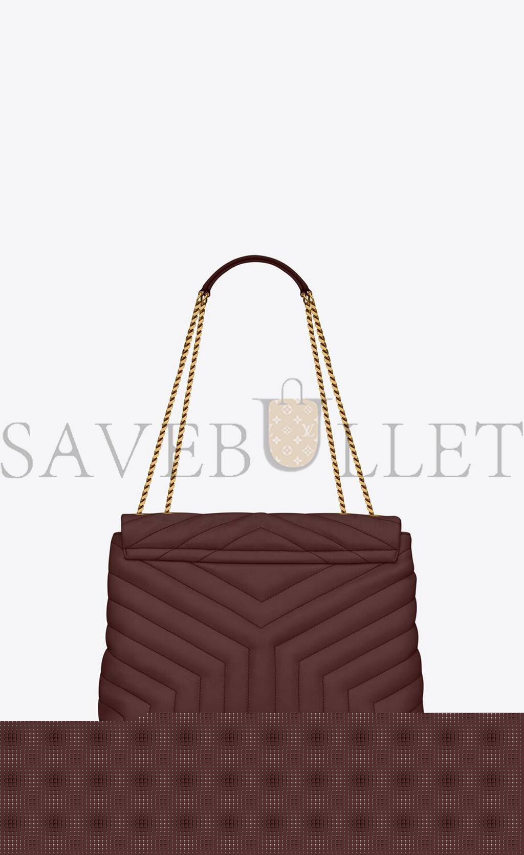 YSL LOULOU MEDIUM CHAIN BAG IN QUILTED LEATHER 574946DV7276475 (32*22*12cm)