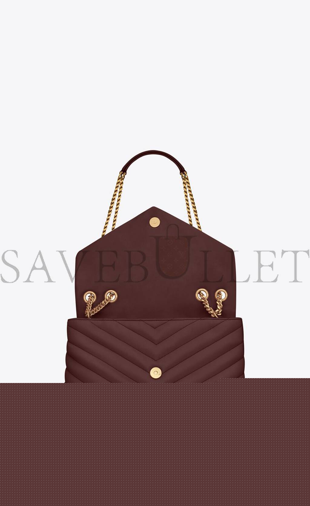 YSL LOULOU MEDIUM CHAIN BAG IN QUILTED LEATHER 574946DV7276475 (32*22*12cm)