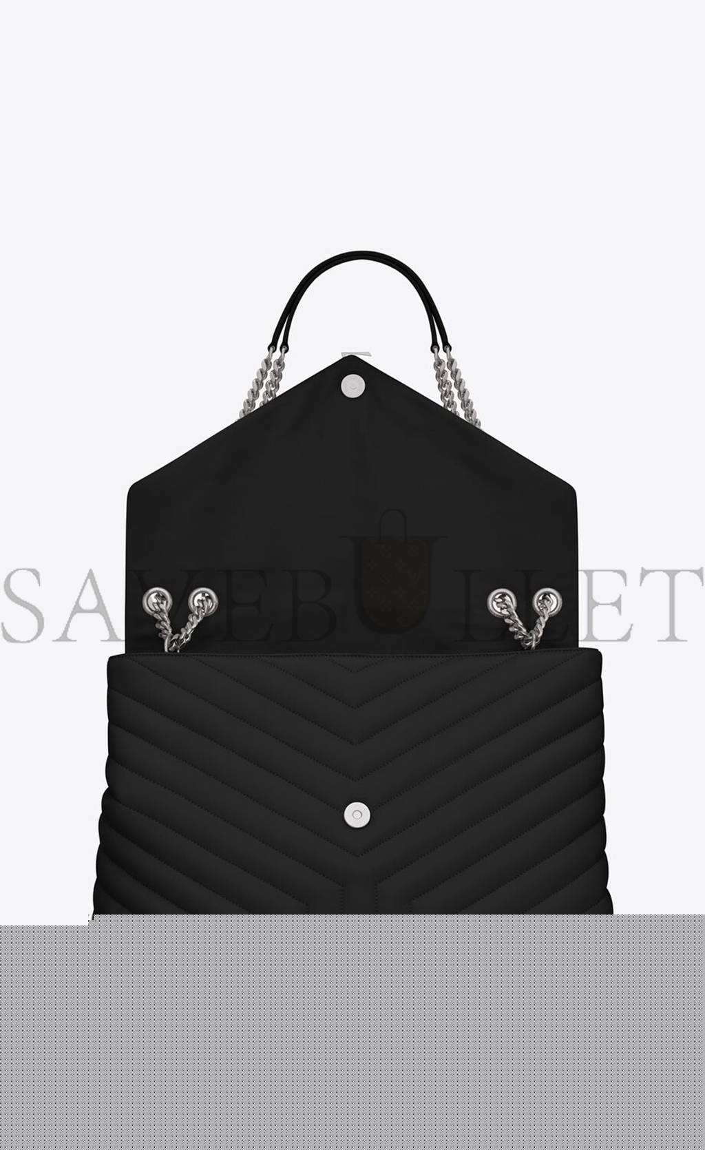 YSL LOULOU LARGE CHAIN BAG IN QUILTED LEATHER 574947DV7261000 (38*27*14cm)