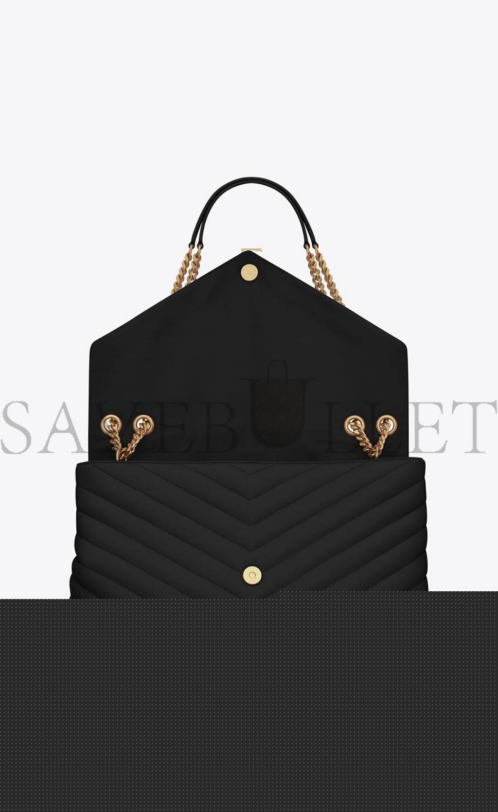 YSL LOULOU LARGE CHAIN BAG IN QUILTED LEATHER 574947DV7271000 (38*27*14cm)