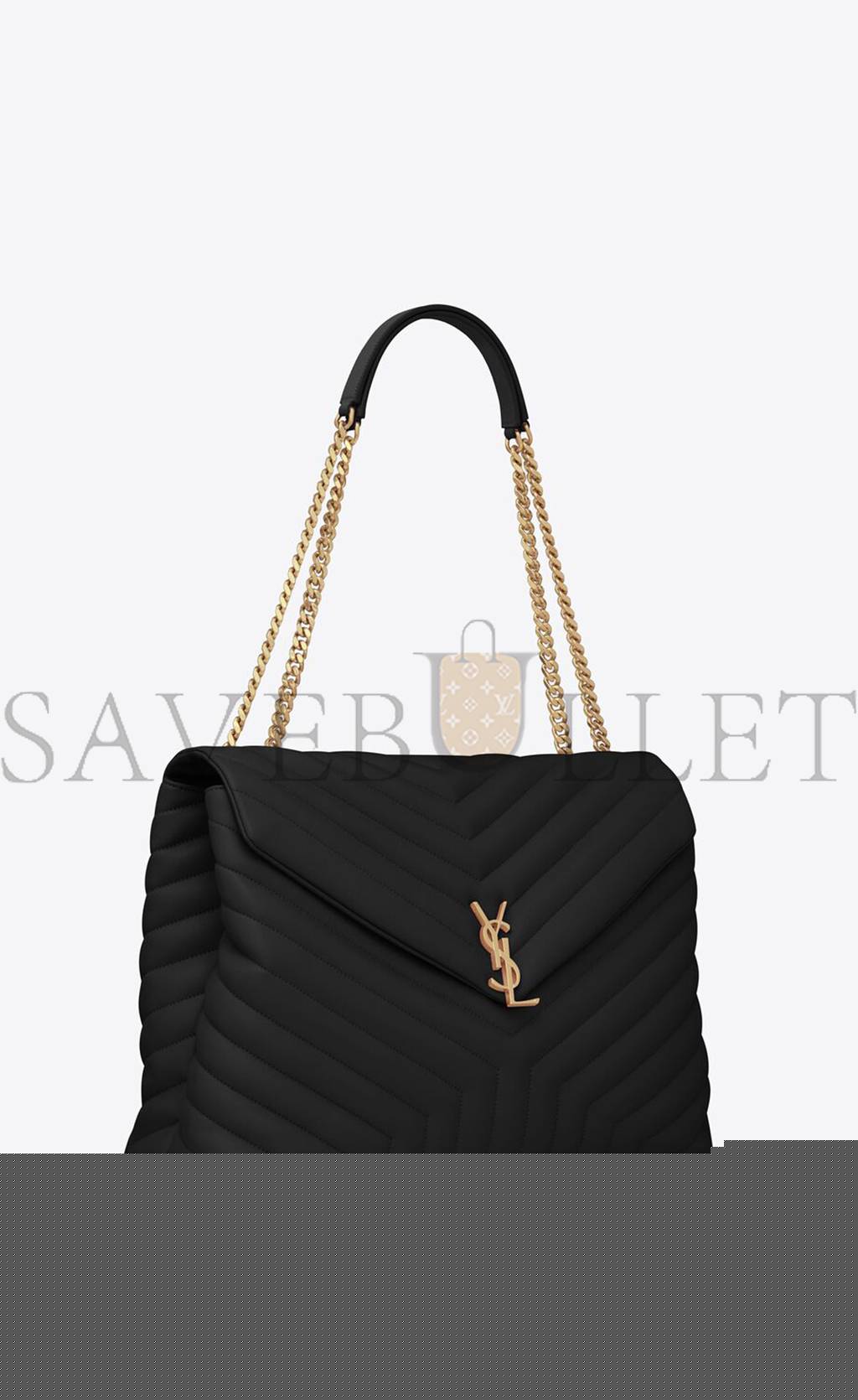 YSL LOULOU LARGE CHAIN BAG IN QUILTED LEATHER 574947DV7271000 (38*27*14cm)
