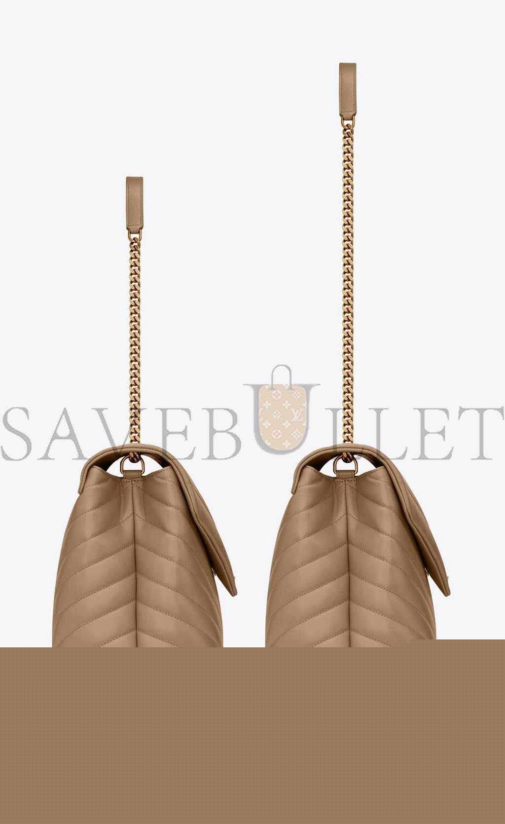 YSL LOULOU LARGE CHAIN BAG IN QUILTED LEATHER 574947DV7272826 (38*27*14cm)