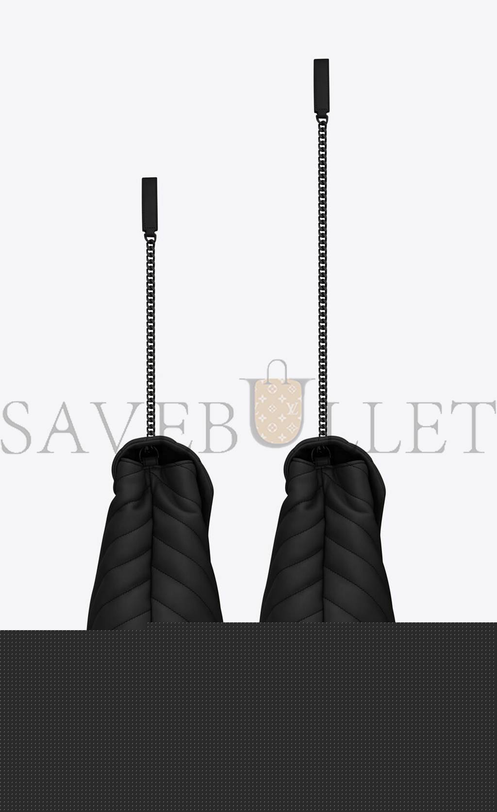YSL LOULOU LARGE CHAIN BAG IN QUILTED LEATHER 574947DV7281000 (38*27*14cm)