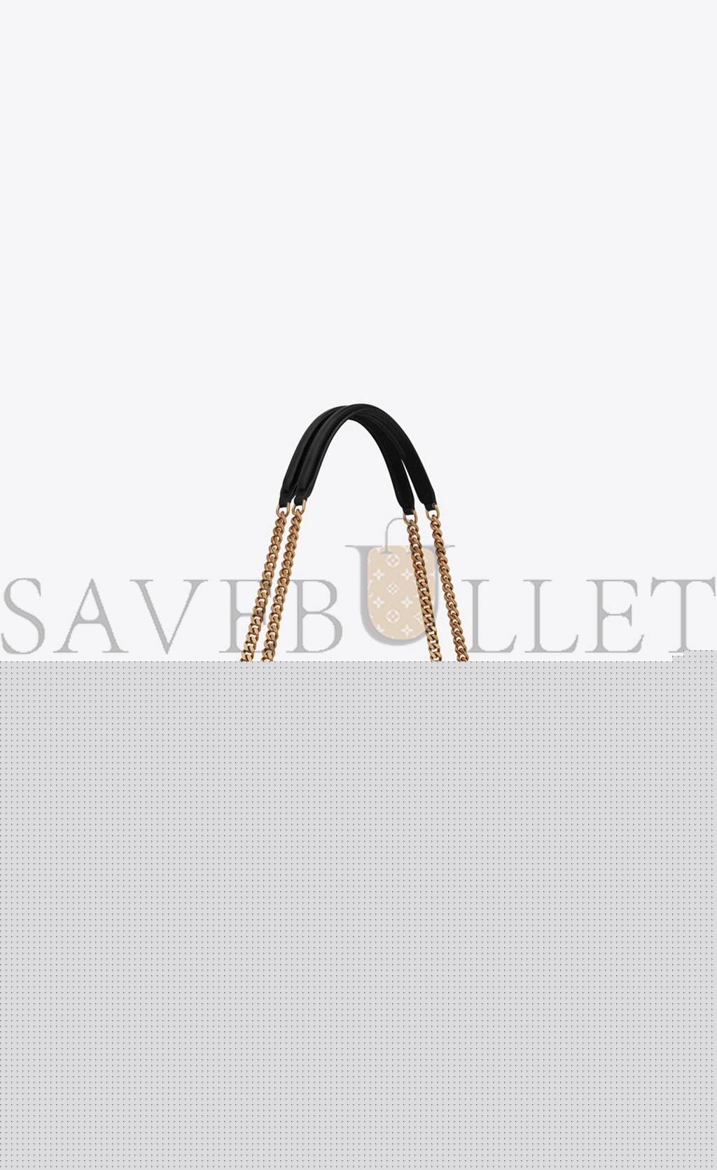 YSL PUFFER SMALL CHAIN BAG IN QUILTED LAMBSKIN 5774761EL071000 (29*17*11cm)