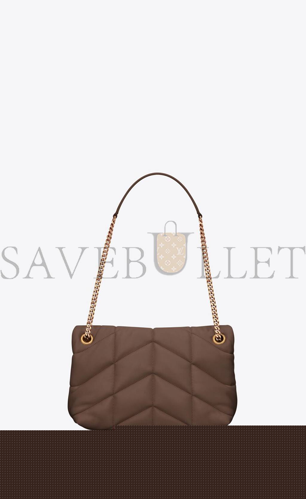 YSL PUFFER SMALL CHAIN BAG IN QUILTED LAMBSKIN 5774761EL072851 (29*17*11cm)