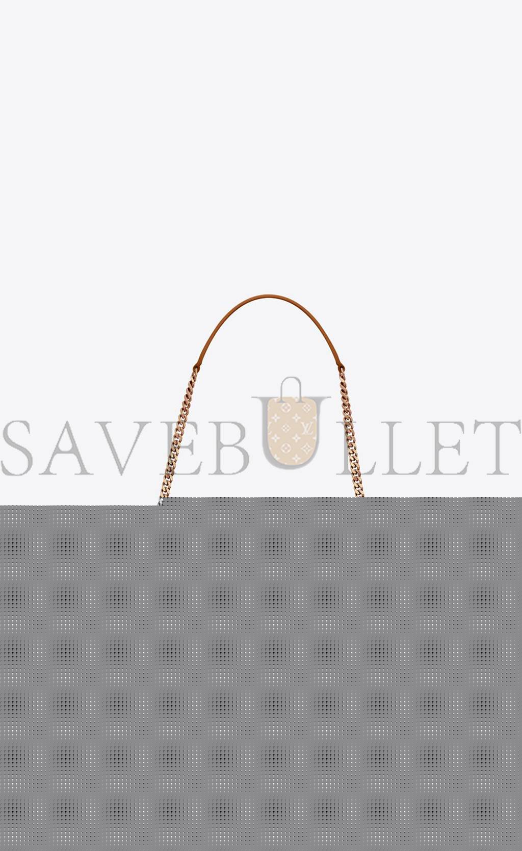 YSL PUFFER SMALL CHAIN BAG IN QUILTED LAMBSKIN 5774761EL077724 (29*17*11cm)