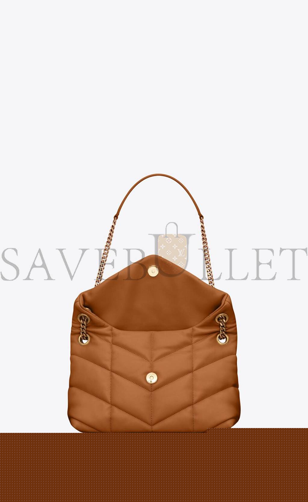 YSL PUFFER SMALL CHAIN BAG IN QUILTED LAMBSKIN 5774761EL077724 (29*17*11cm)