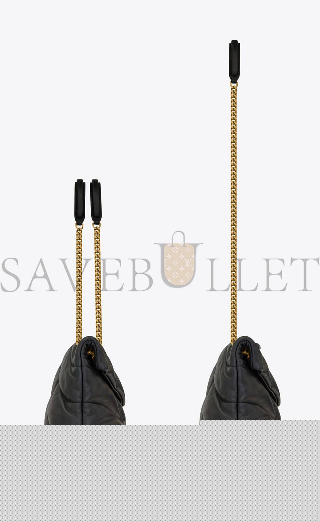 YSL PUFFER SMALL IN QUILTED LAMBSKIN 577476AABZO1025 (29*17*11cm)
