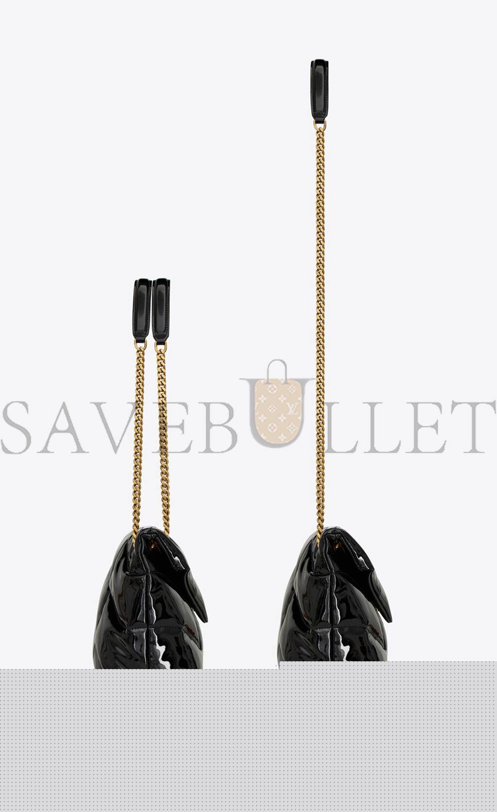 YSL PUFFER SMALL CHAIN BAG IN QUILTED VINYLE 577476HSR271072 (29*17*11cm)