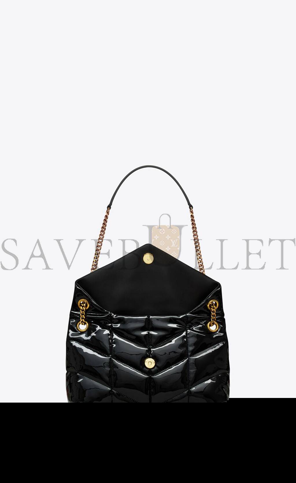 YSL PUFFER SMALL CHAIN BAG IN QUILTED VINYLE 577476HSR271072 (29*17*11cm)