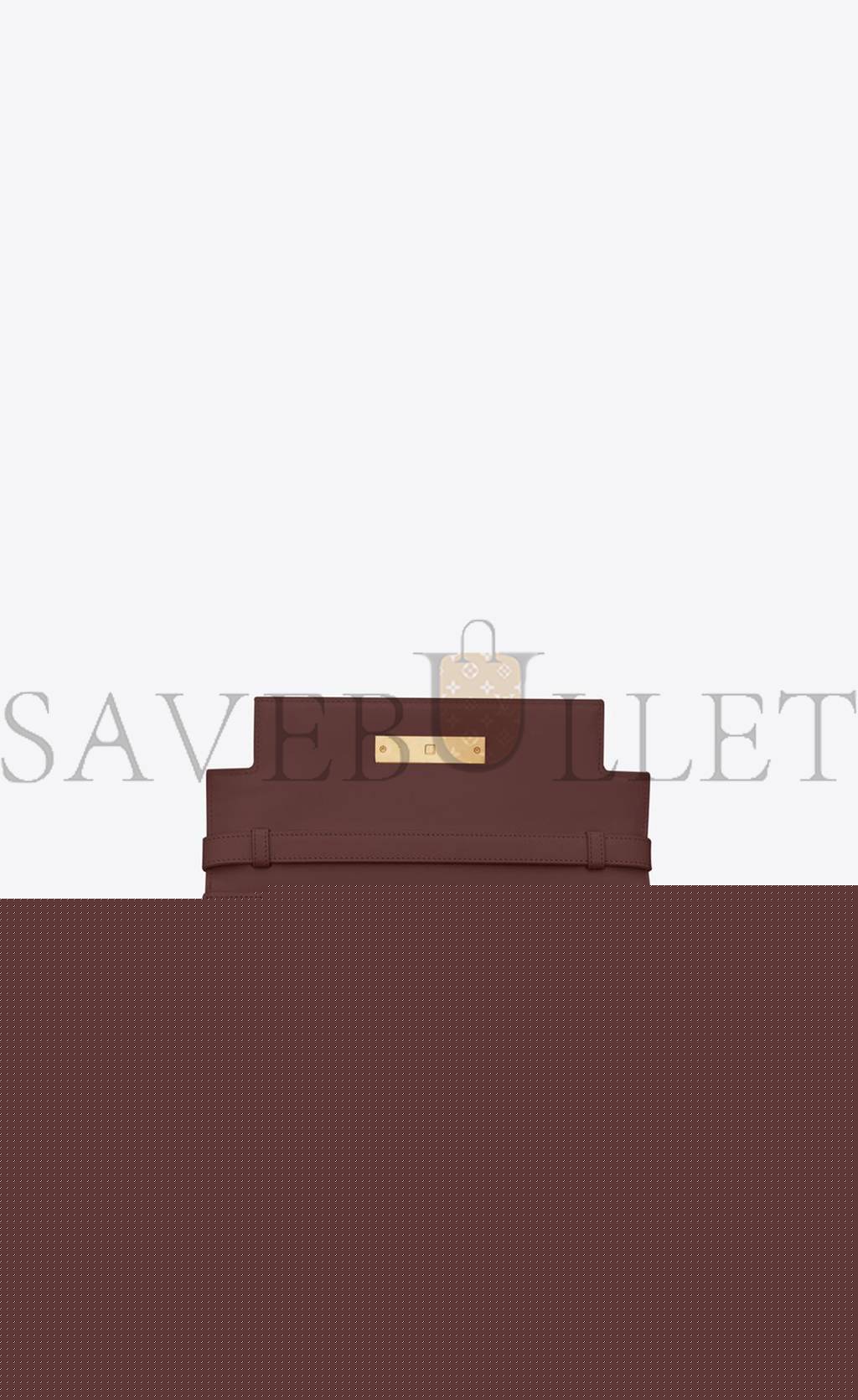 YSL MANHATTAN SHOULDER BAG IN BOX SAINT LAURENT LEATHER 5792710SX0W6475 (29*20*7.5cm)